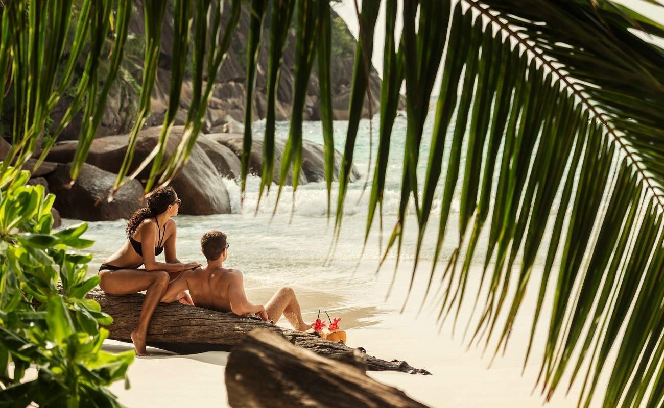 Romantische Stunden am Strand des Four Seasons auf den Seychellen