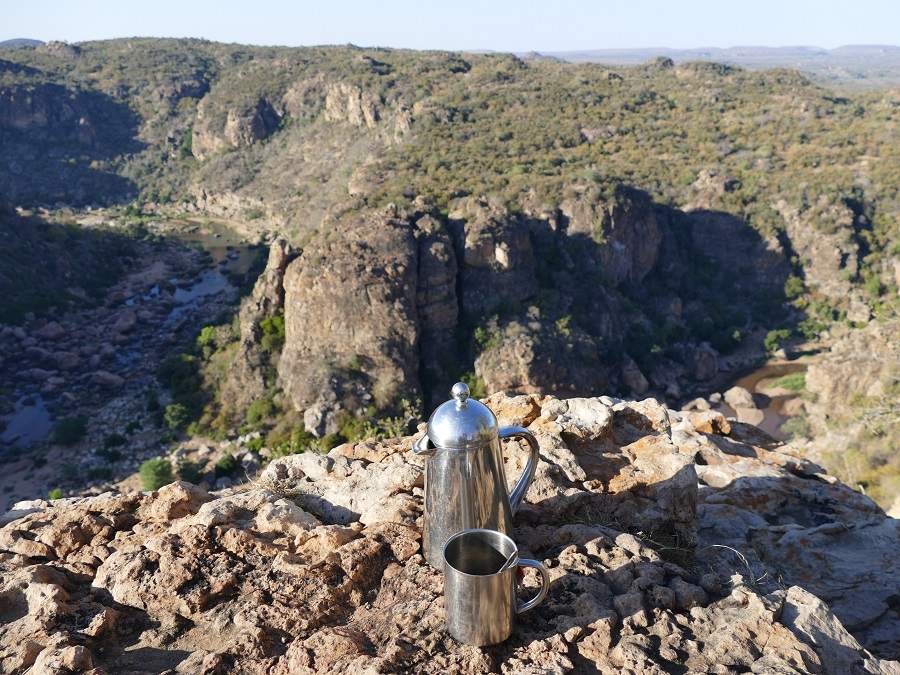 Frühstück Lanner Gorge