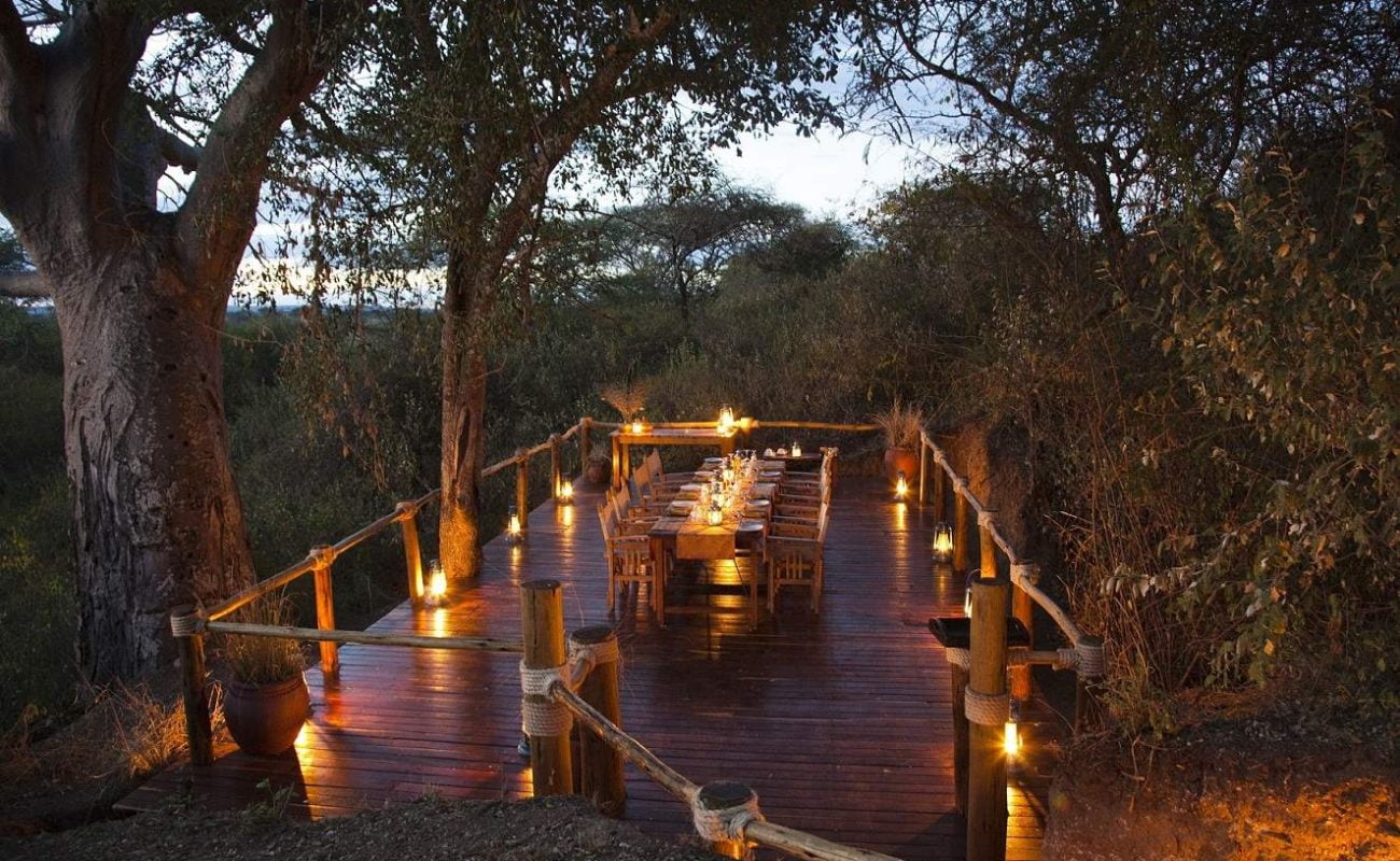 Safariromantik im Tarangire in Tansania