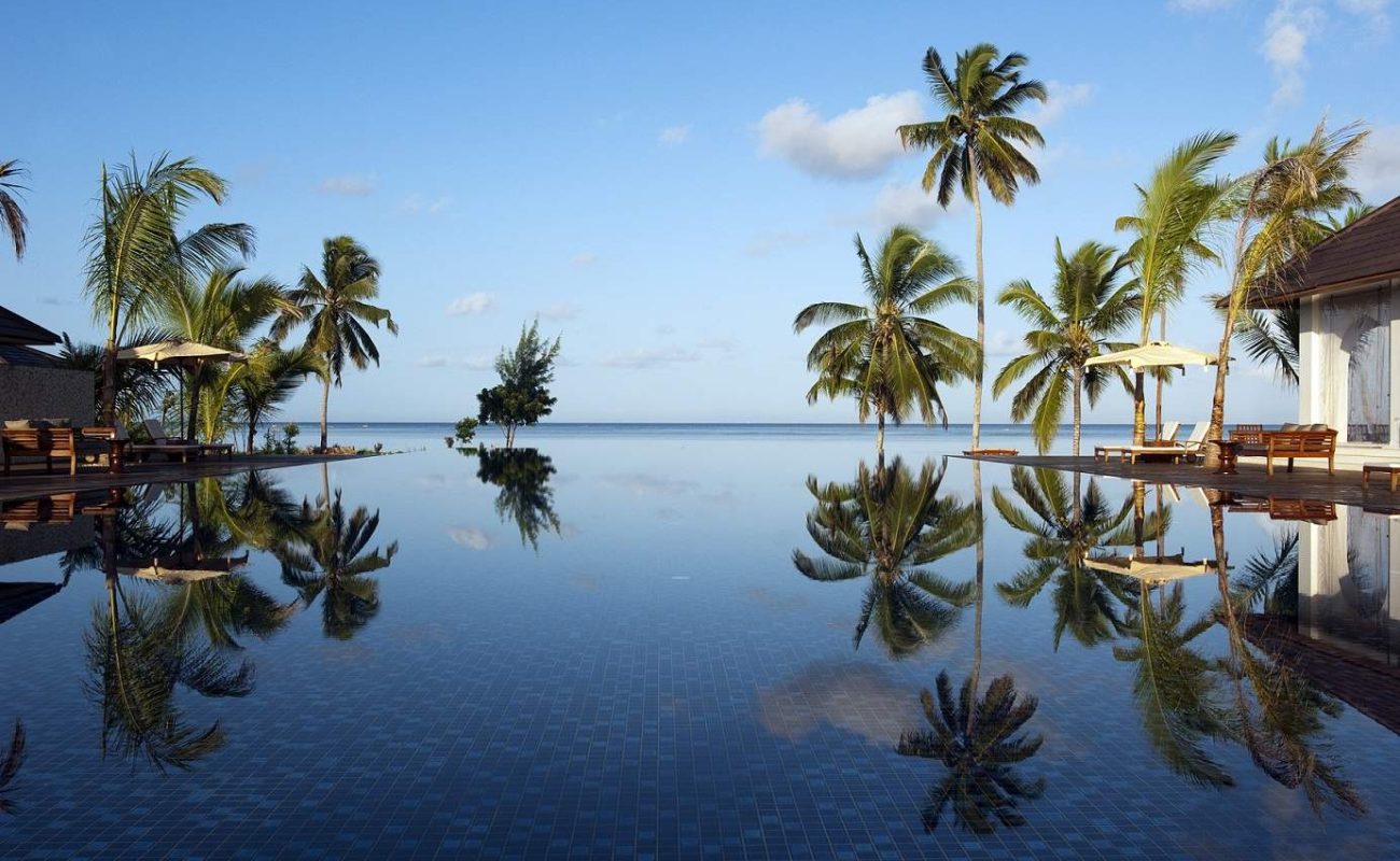Der schönste Pool auf Sansibar - der Infinity Pool des The Residence Zanzibar