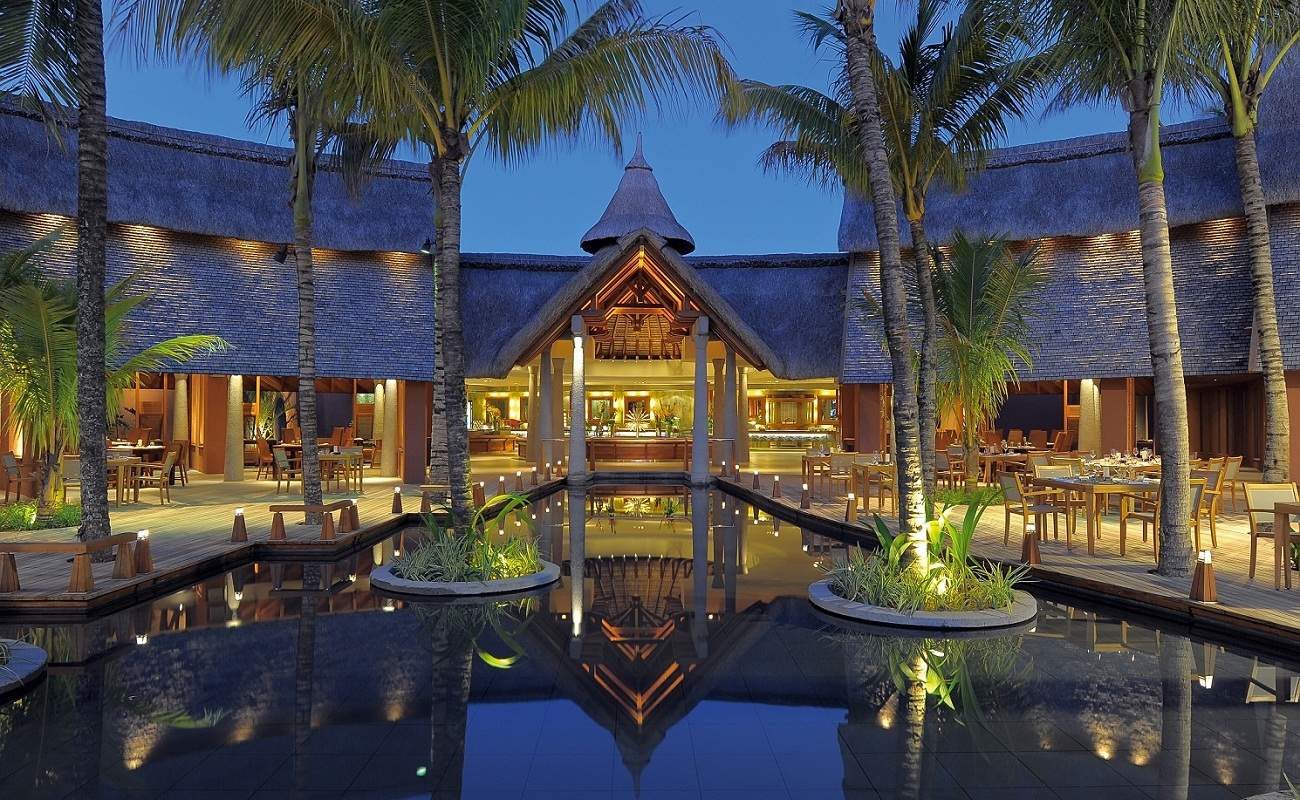 Das Restaurant Oasis des Beachcomber Trou aux Biches
