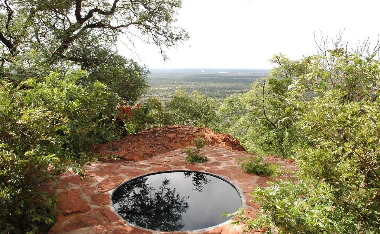 Plungepool der Waterberg Plateau Lodge