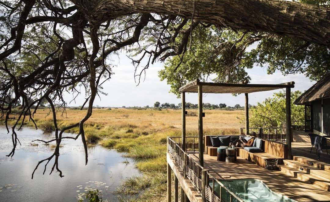 Lungepool eines Zeltes im Wilderness Luxuscamp Kings Pool