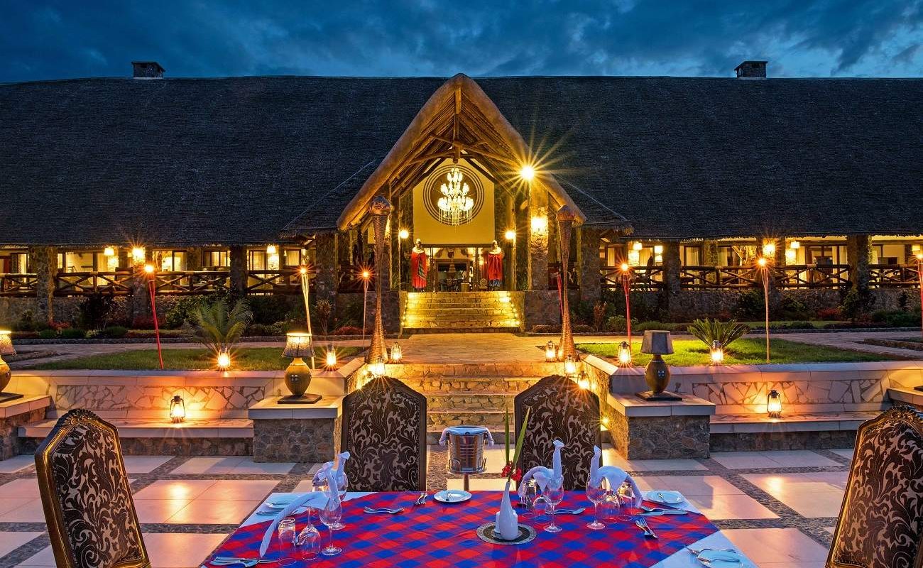Haupthaus der Lake Manyara Kilimamoja Lodge