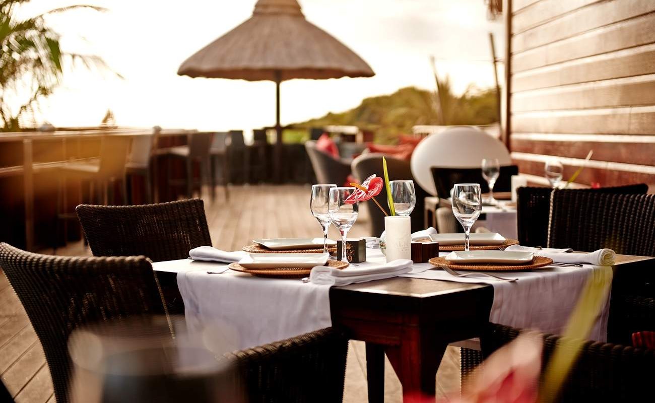 Terrasse des Restaurants Makassar