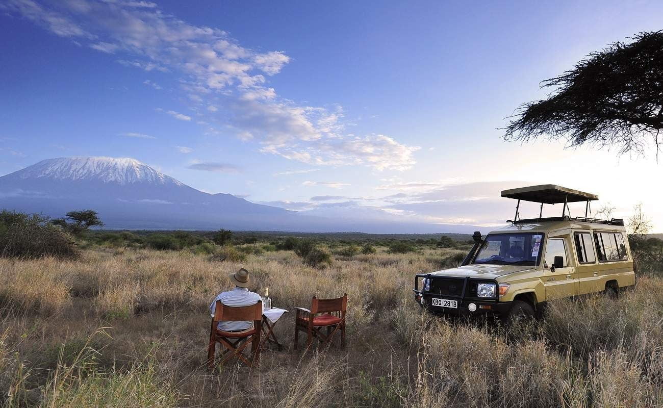 Sundowner in Satao Elerai