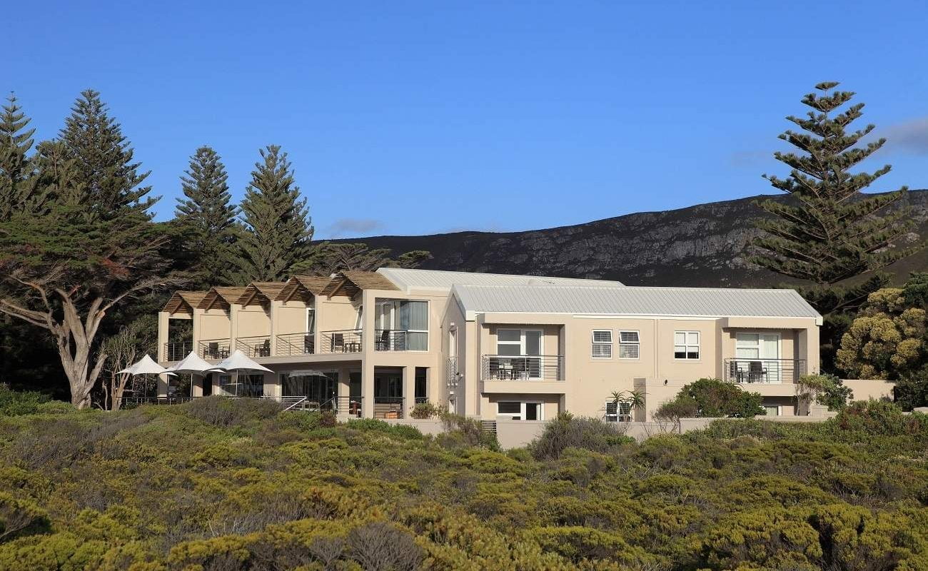 Blick auf die Abalone Guest Lodge
