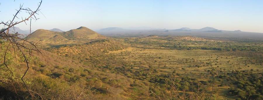 Landschaft des Tsavo West