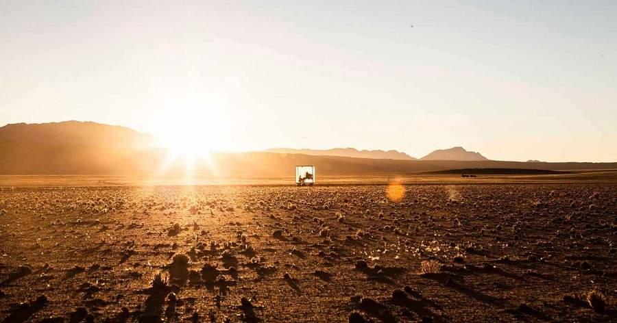 Stranger Kubus Namib Wüste
