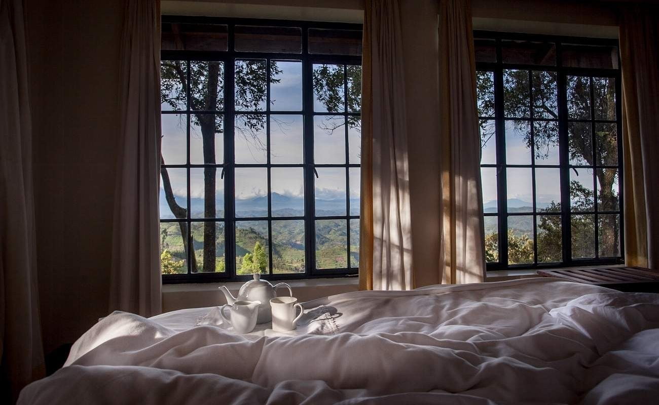 Herrliche Aussichten aus Ihrer Cottage in Clouds
