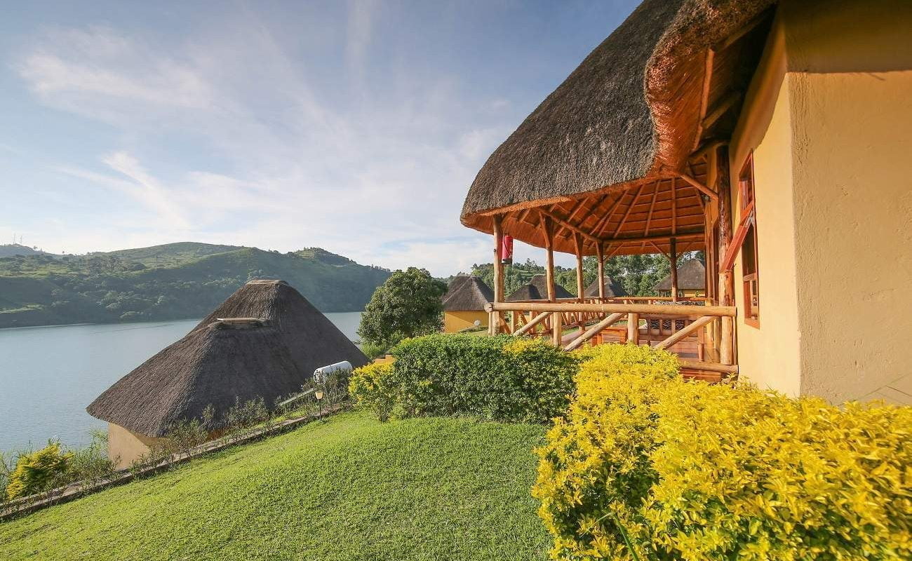 Luxury Chalet der Crater Safari Lodge