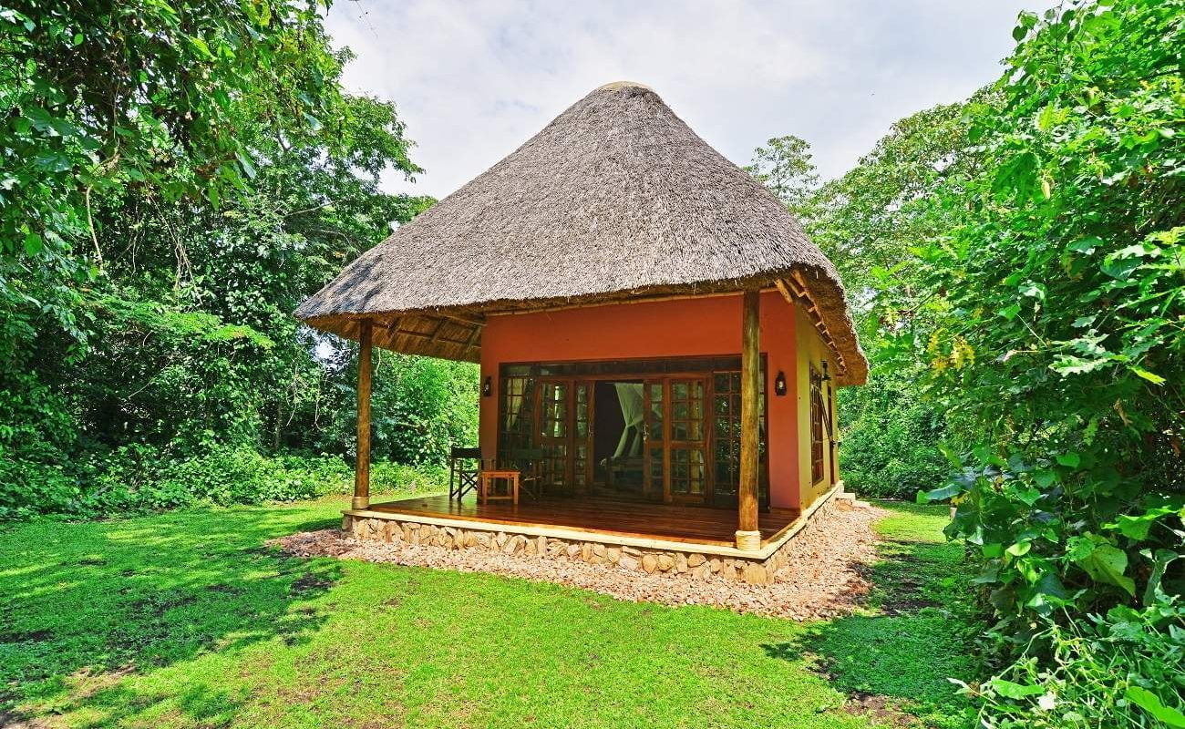 Cottage in der Primate Lodge Kibale