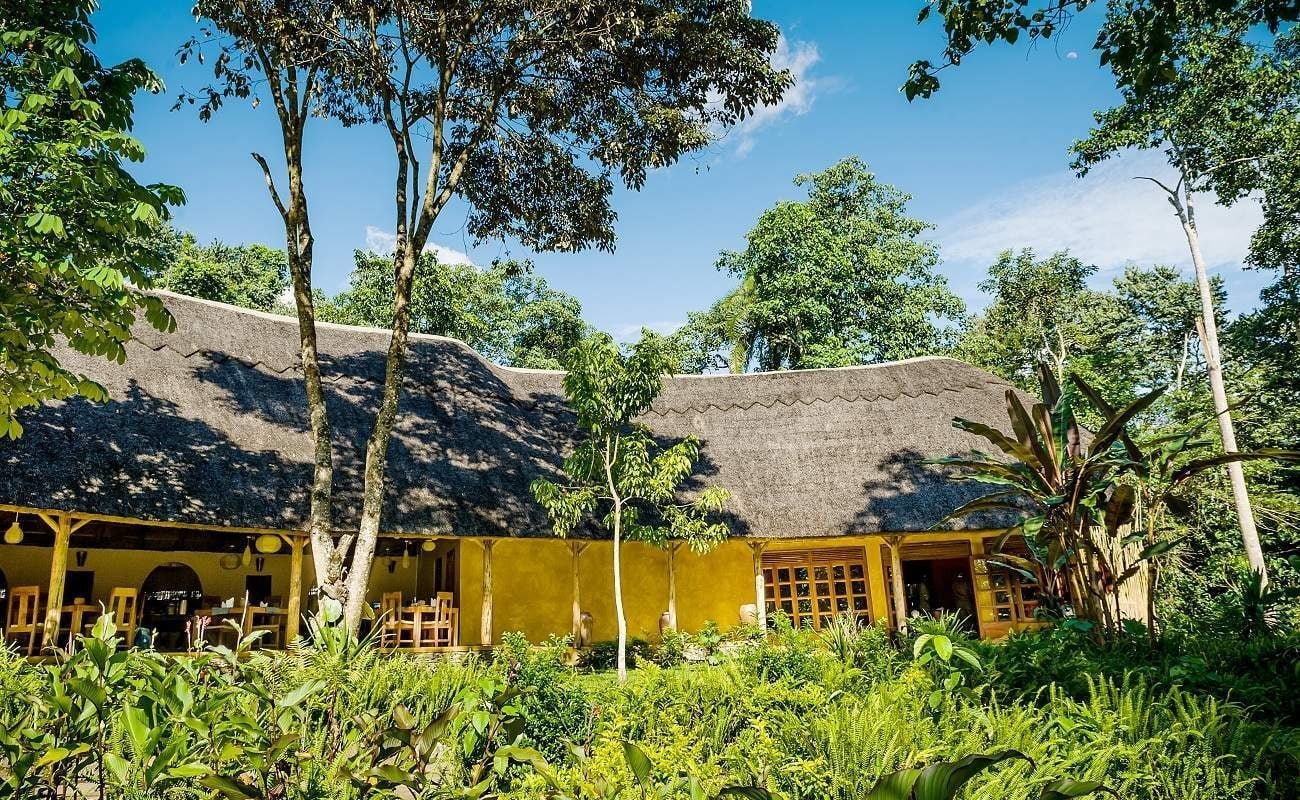 Restaurant der Primate Lodge
