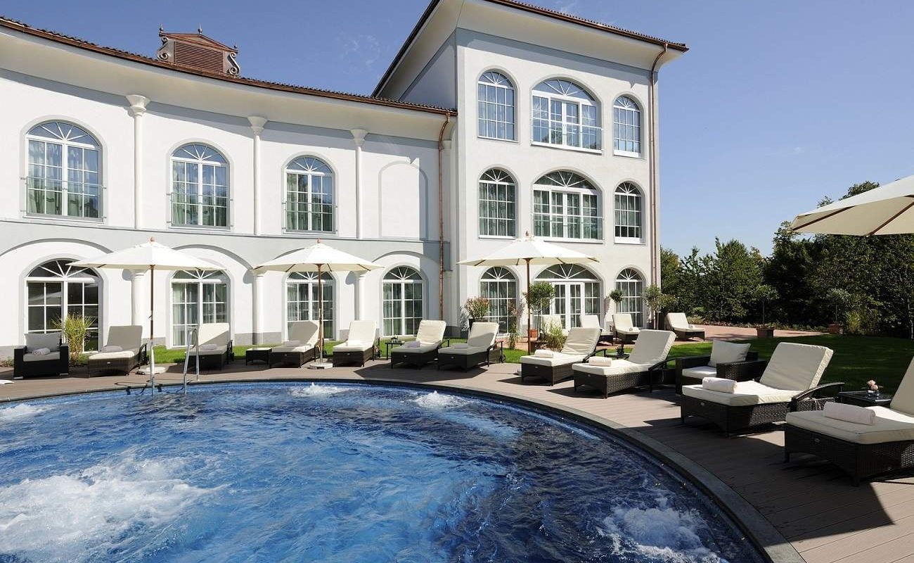 Der moderne Spa- und Wellnessbereich von Gut Ising