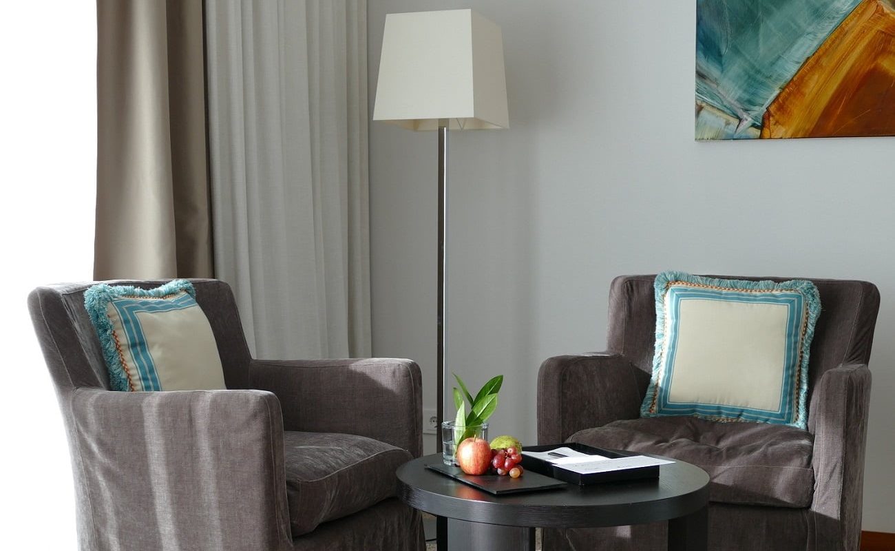 Ein modernes Standard Zimmer im Hotel RIVA