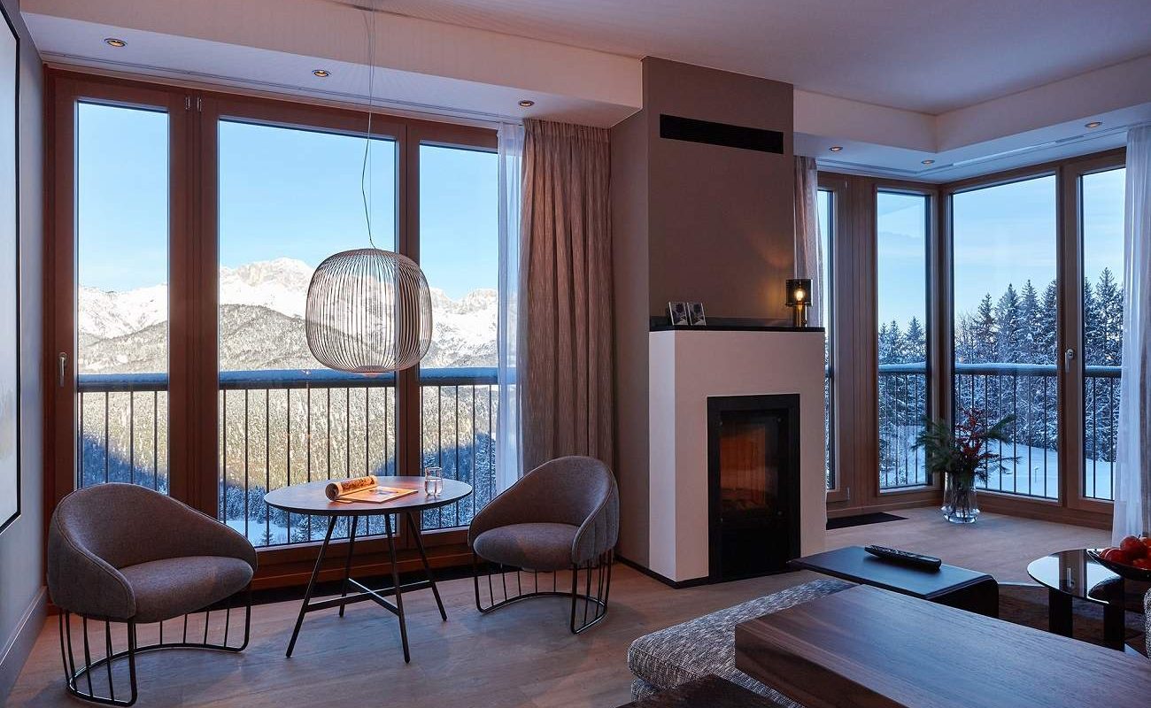 Panorama Suite des Kempinski Hotel Berchtesgaden