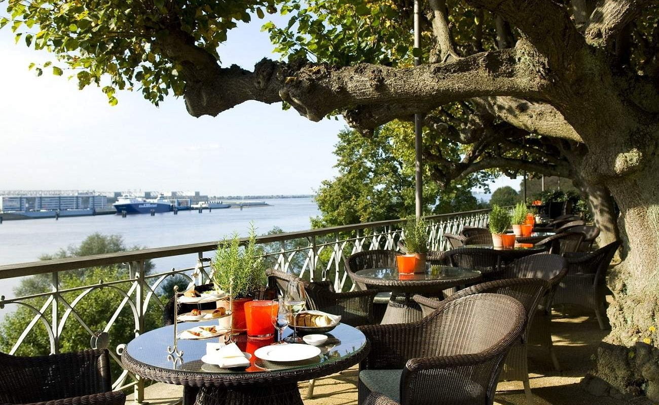 Schon Max Liebermann schätzte die Elbterrasse