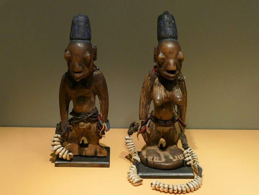 Zwillingsfiguren Ibedji