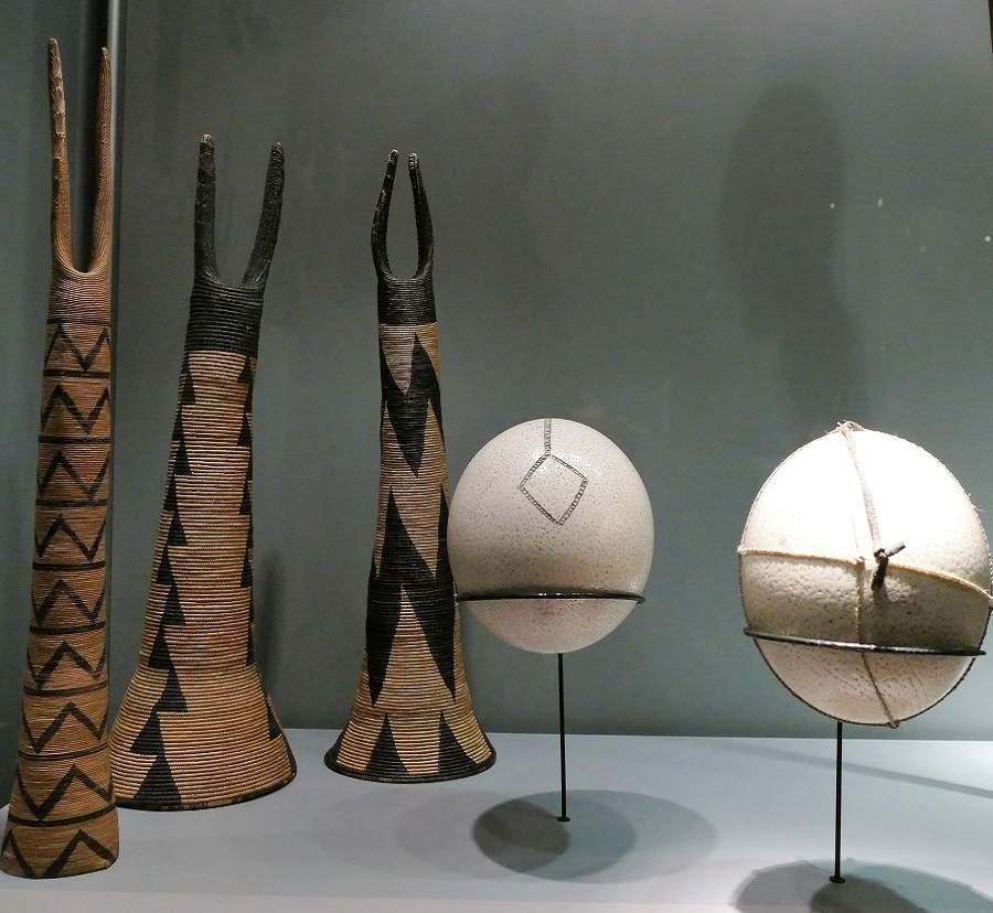 Straußeneier San Museum Fünf Kontinente