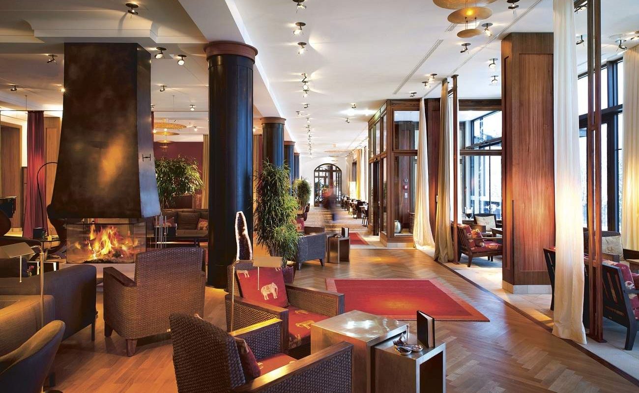 Lounge des Retreats im Schloss Elmau