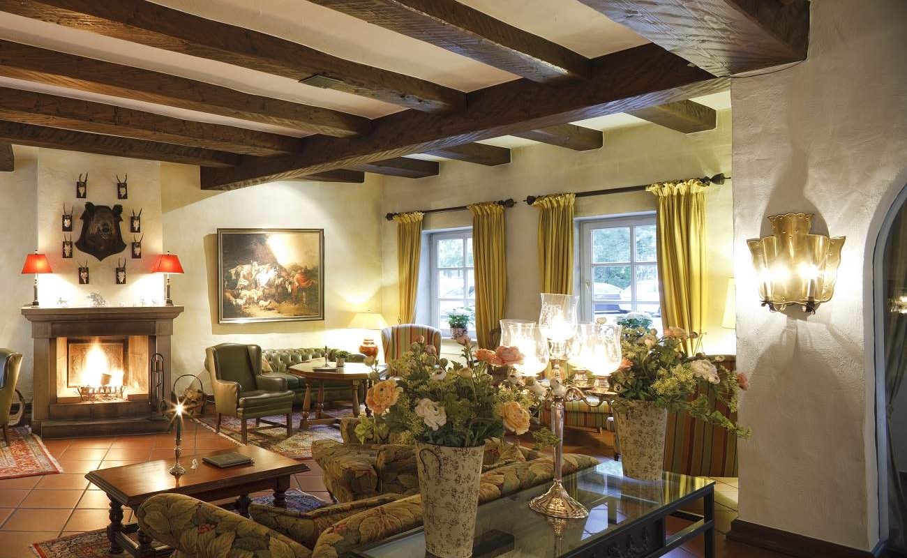 Lobby des Relais & Chateaux Hotels in Nörten Hardenberg