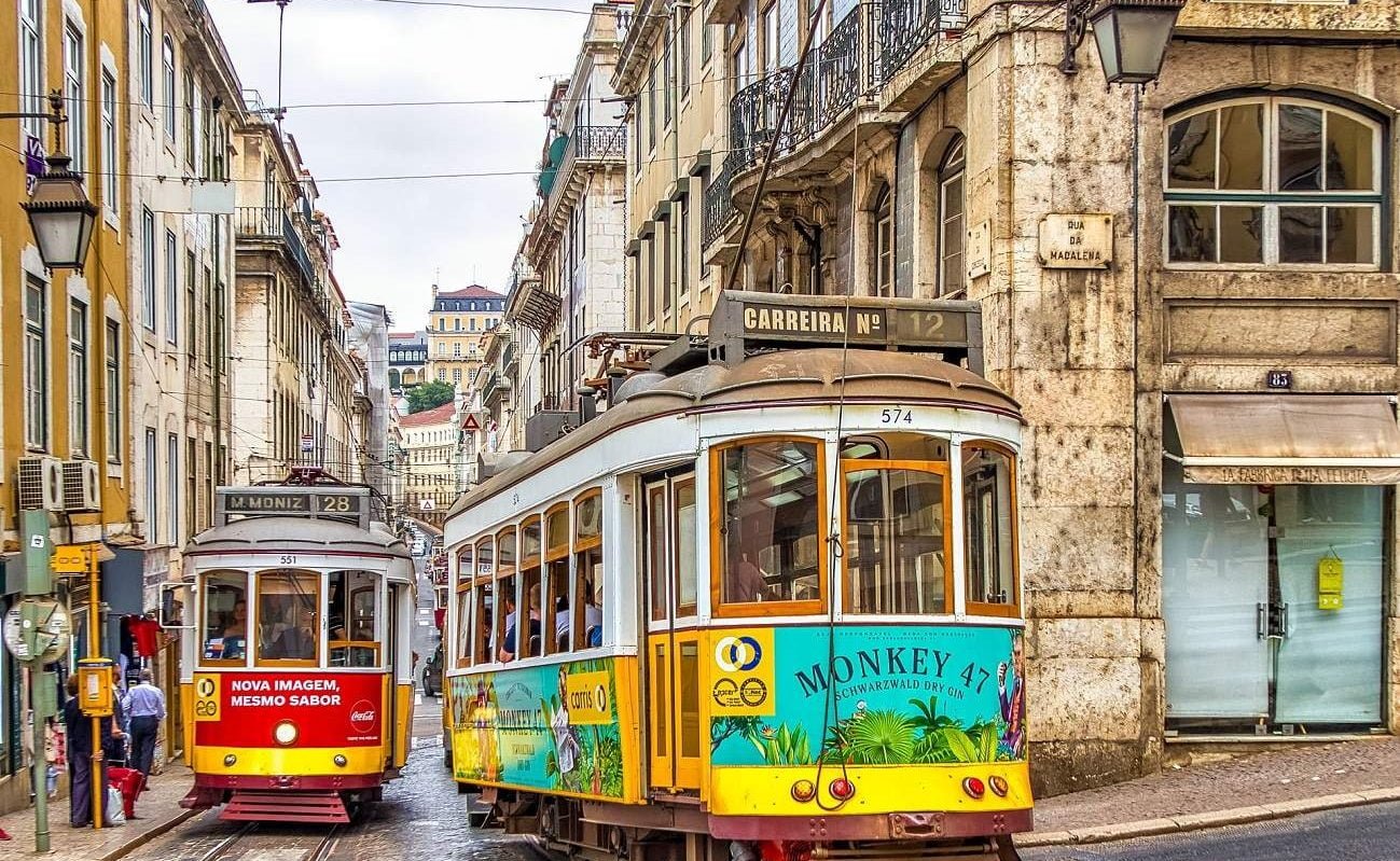 In den Straßen von Lissabon