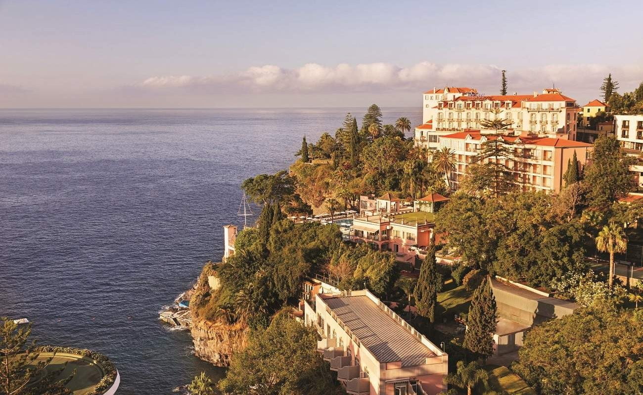 Abendstimmung im Reid's Palace auf Madeira