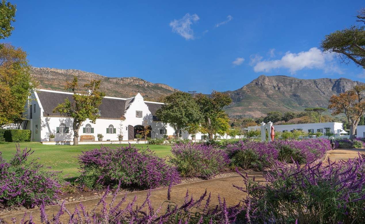 Das Luxushotel Steenberg in den Winelands von Südafrika