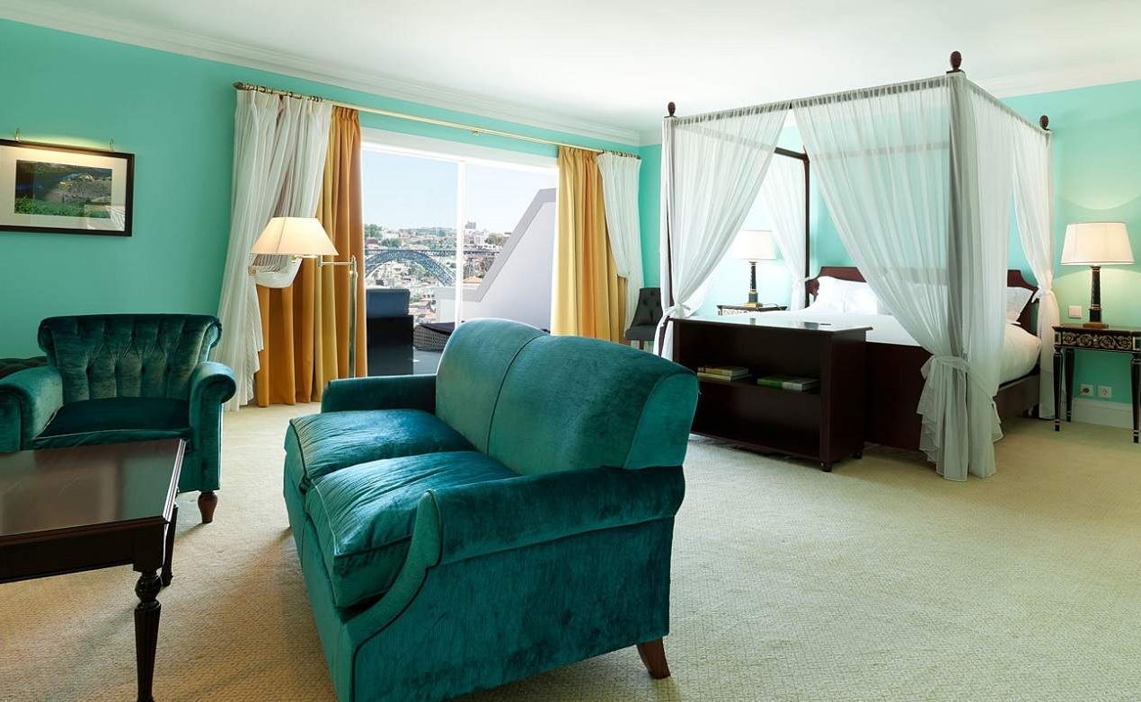 Panoramic Deluxe Suite im Luxushotel in Porto