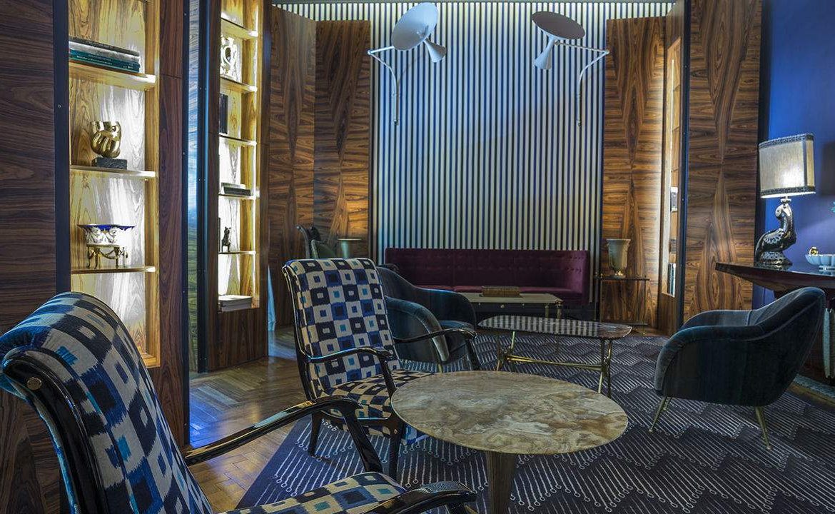 In der stylischen Lobby des Valverde Hotels