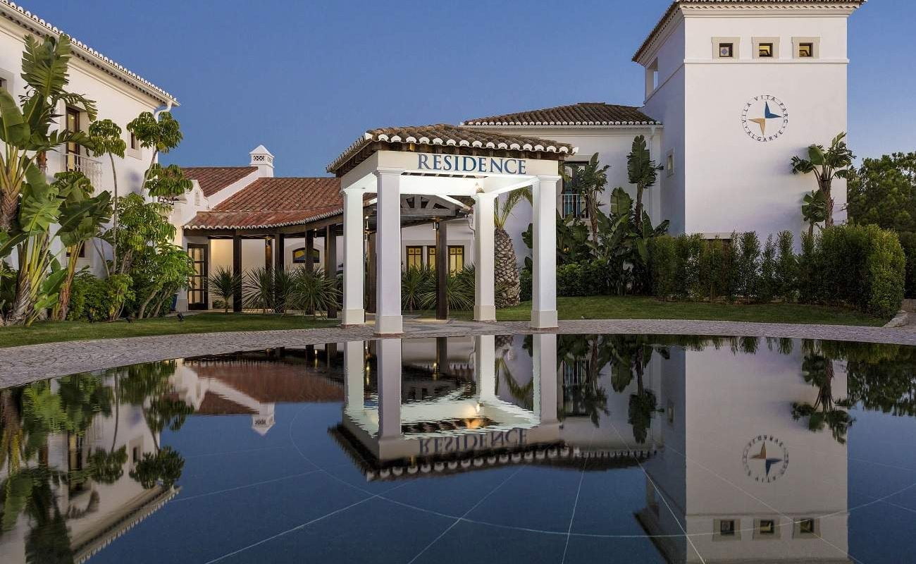 Eingang Residence im Vila Vita