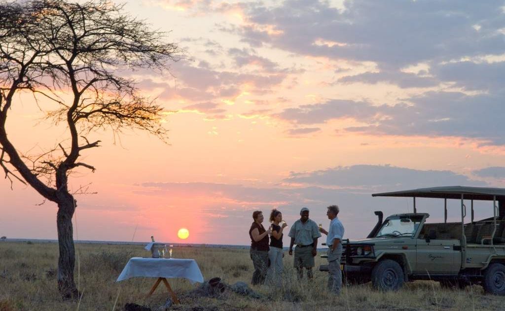 Sundowner in Onguma