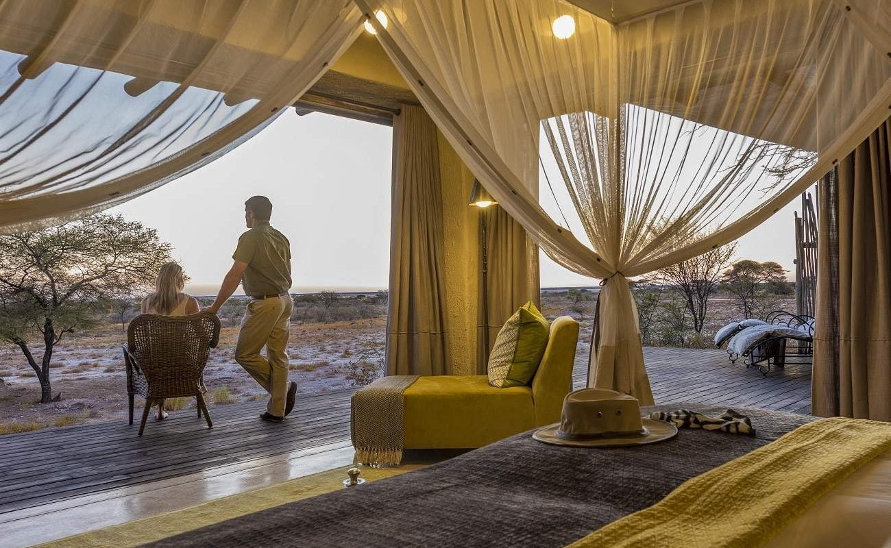 Eine Suite im The Fort - Highlight der Reisen Namibia privat & luxuriös