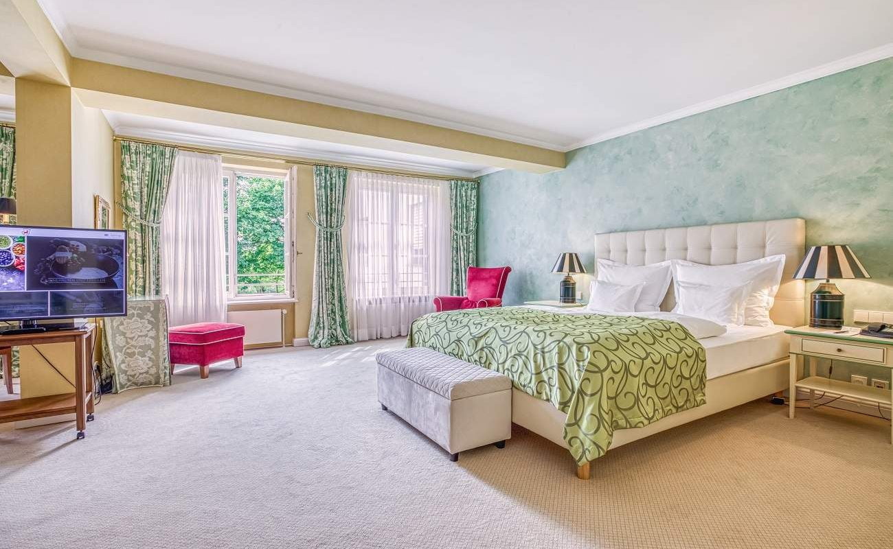 Superior Junior Suite im Haupthaus des Luxushotels von Würth