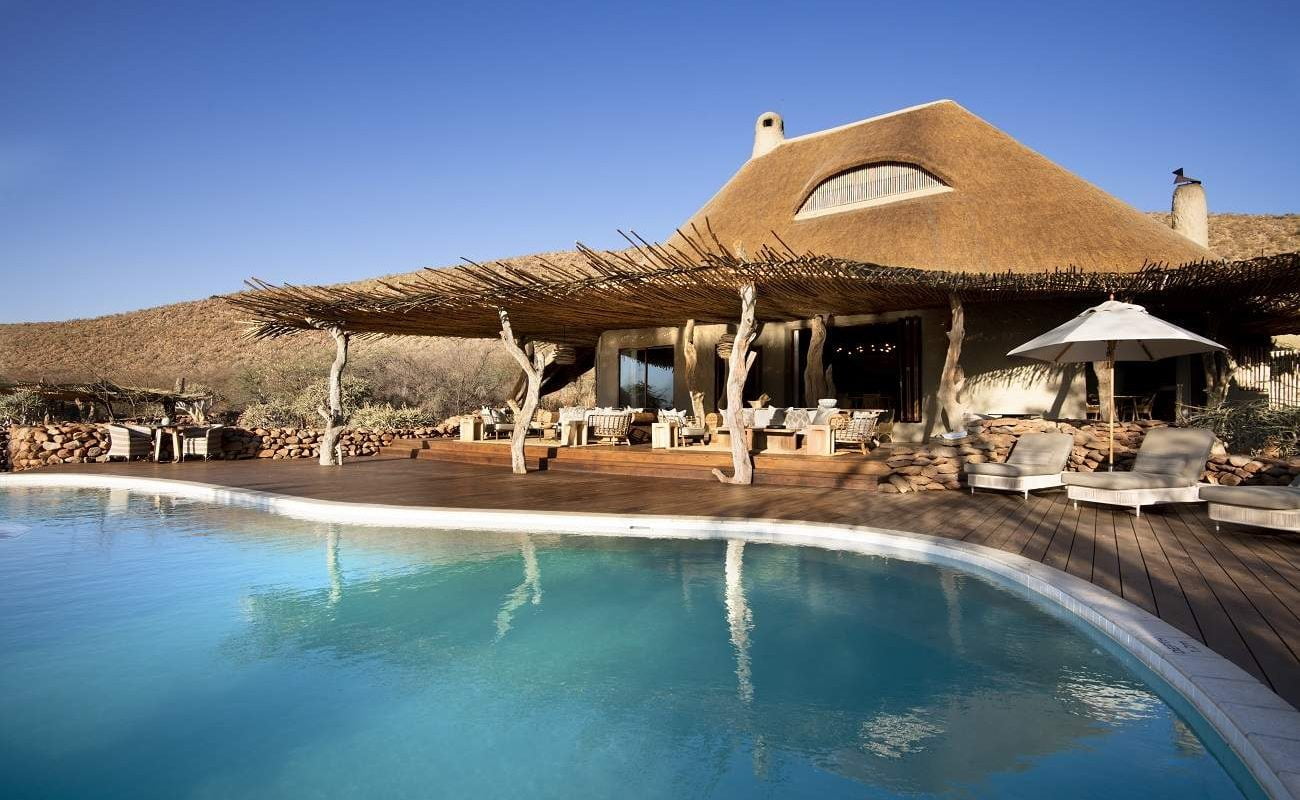 Pool von The Motse, Tswalu Kalahari