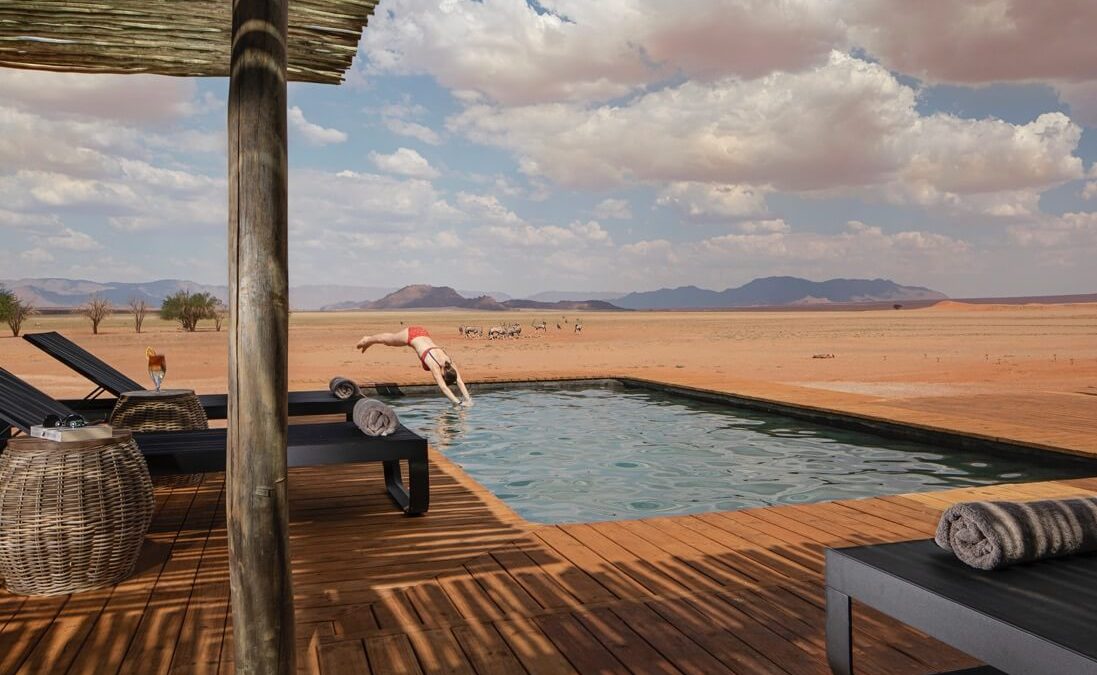 Pool von Kwessi Dunes