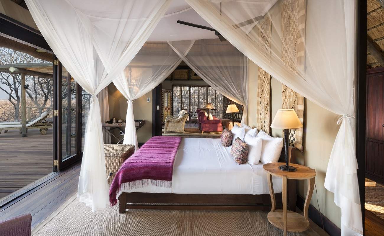 Die geschmackvolle Suite von Little Ongava