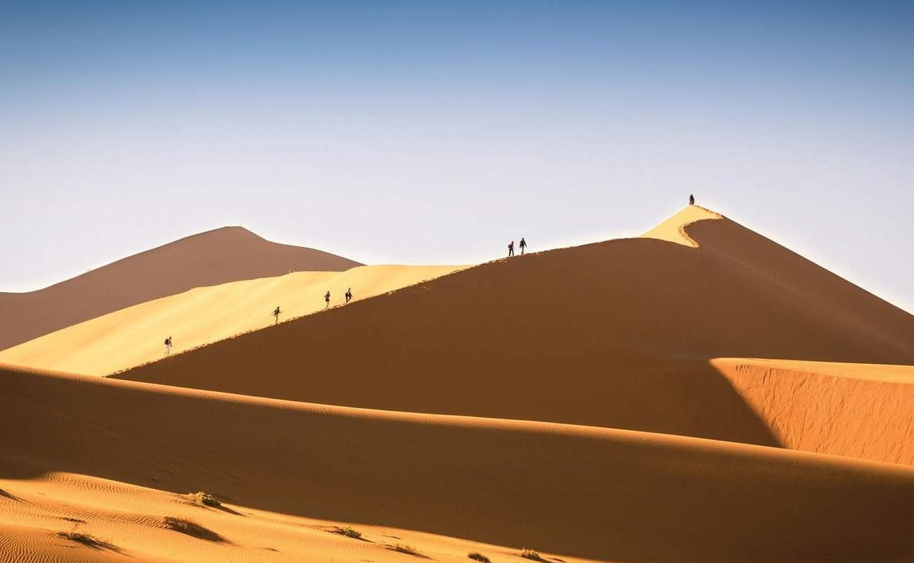 Höhepunkt der Reise Namibia für Genießer - das Sosusvlei
