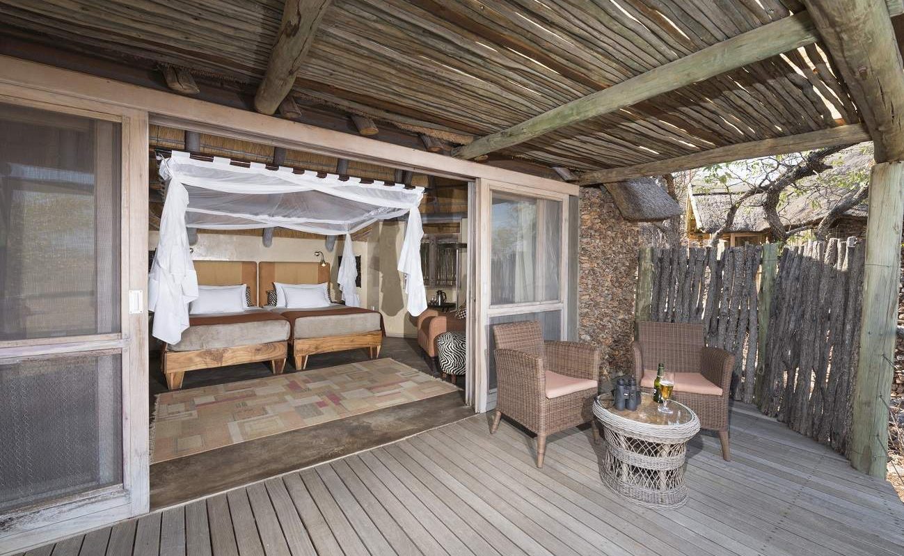 Chalet der Ongava Lodge