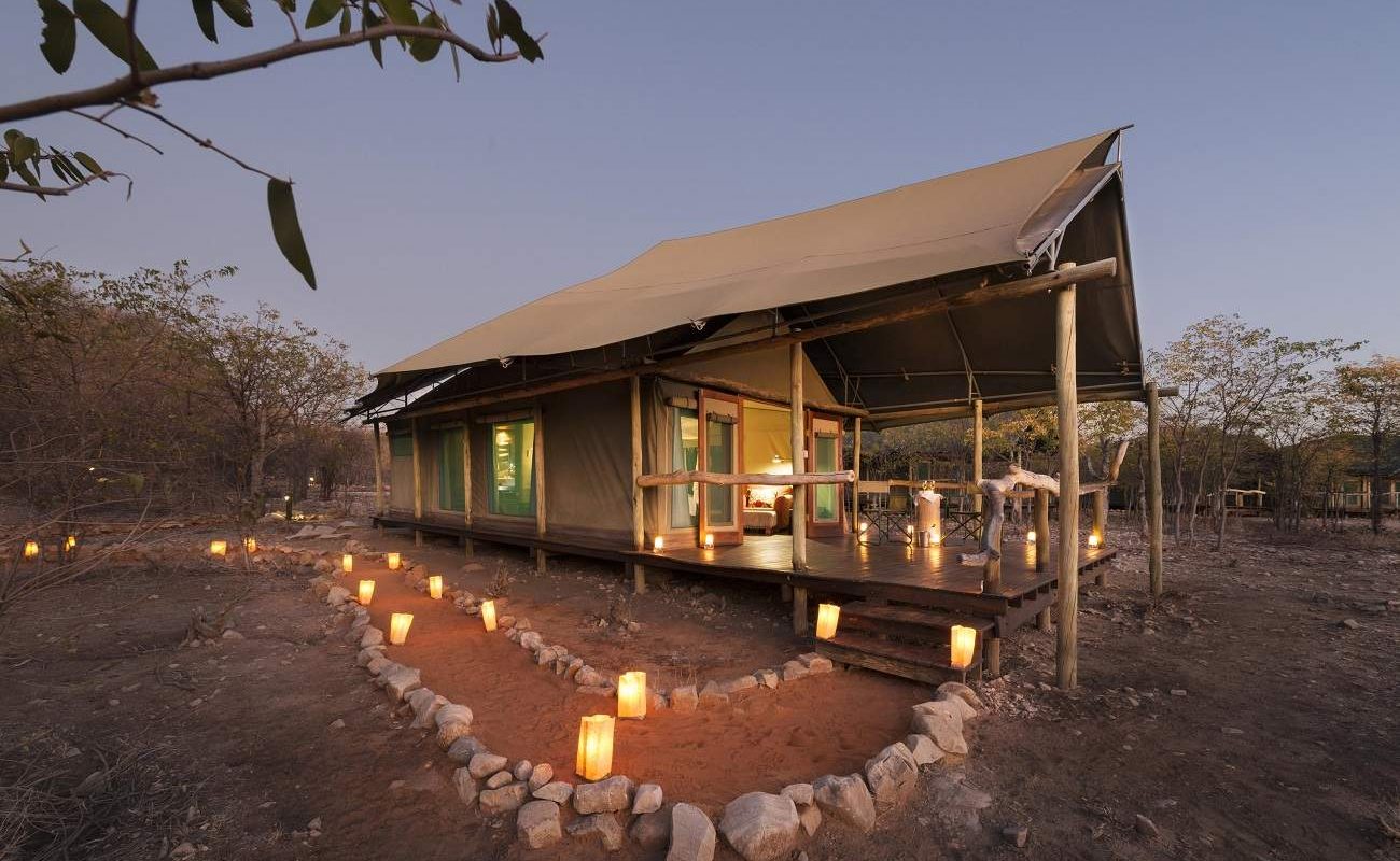 Zelt in Ongava Tented