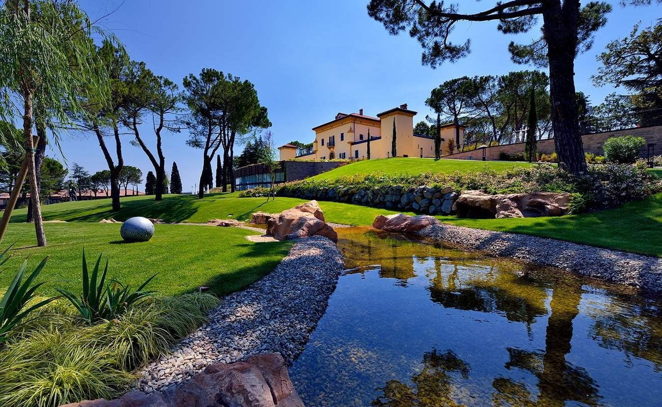 Garten des Palazzo di Varignana