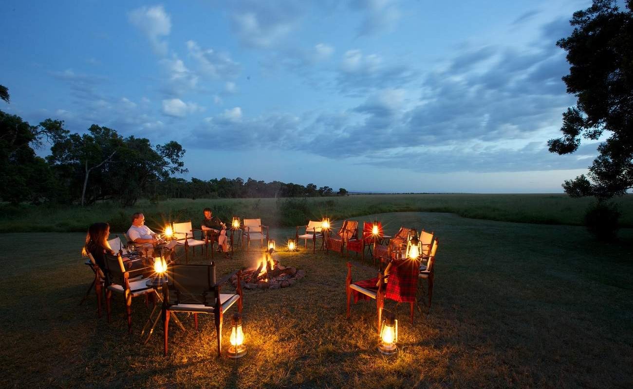 Boma im Elephant Pepper Camp