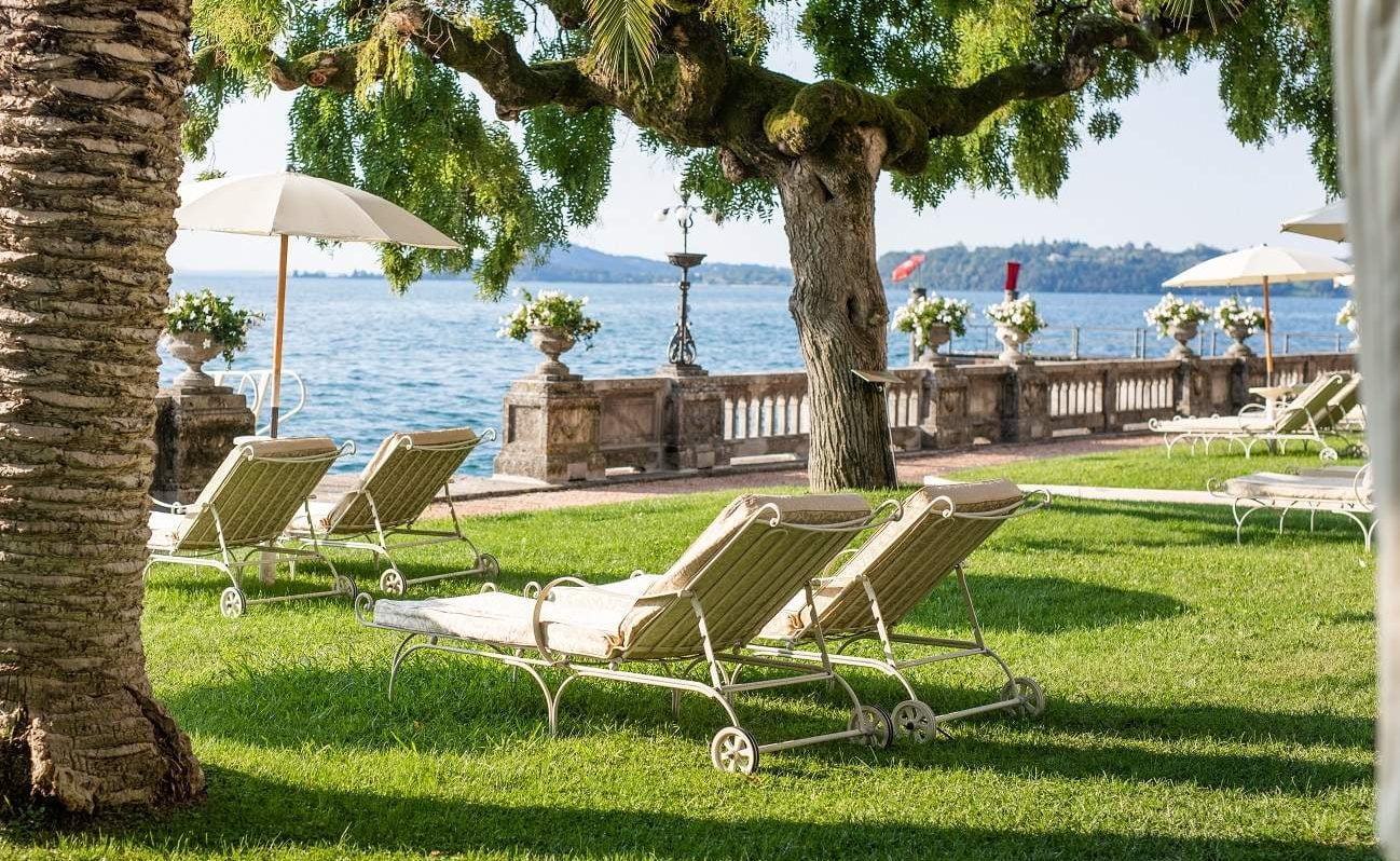12.000 qm großer Park im Grand Hotel Fasano