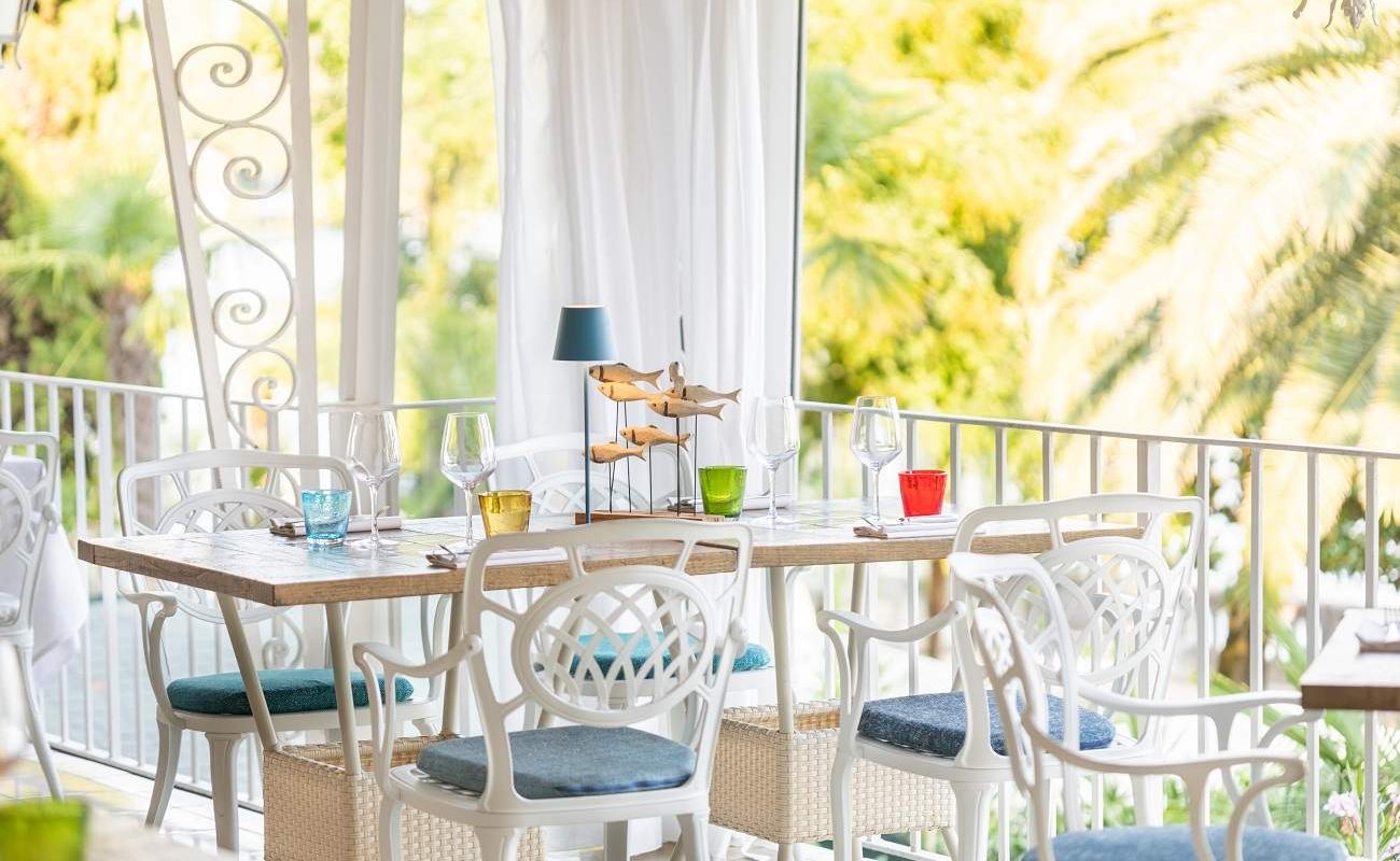 Restaurant Pescatore, Luxushotel am Gardasee