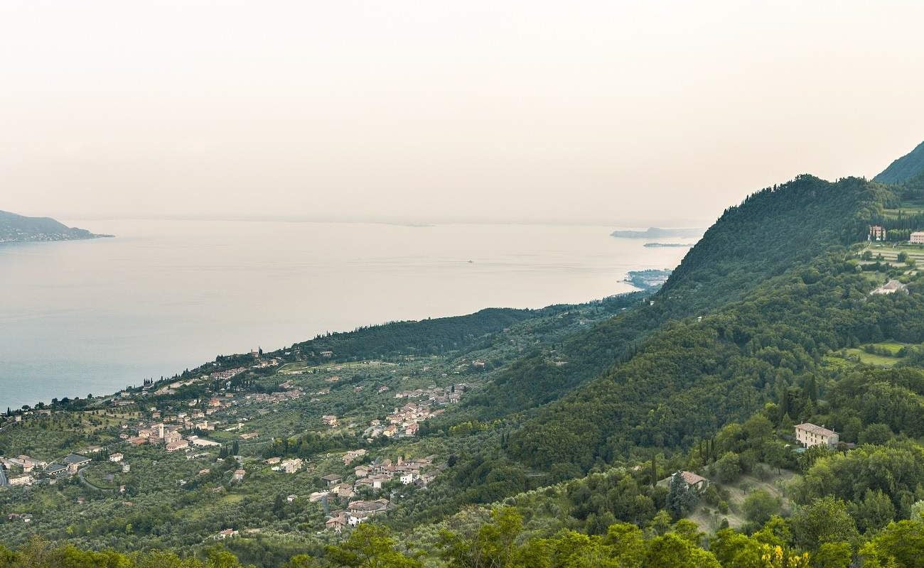 Blick auf den Gardasee vom Lefay Resort
