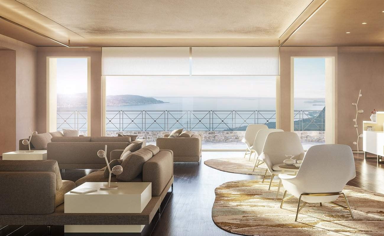 Lounge im Lefay Resort