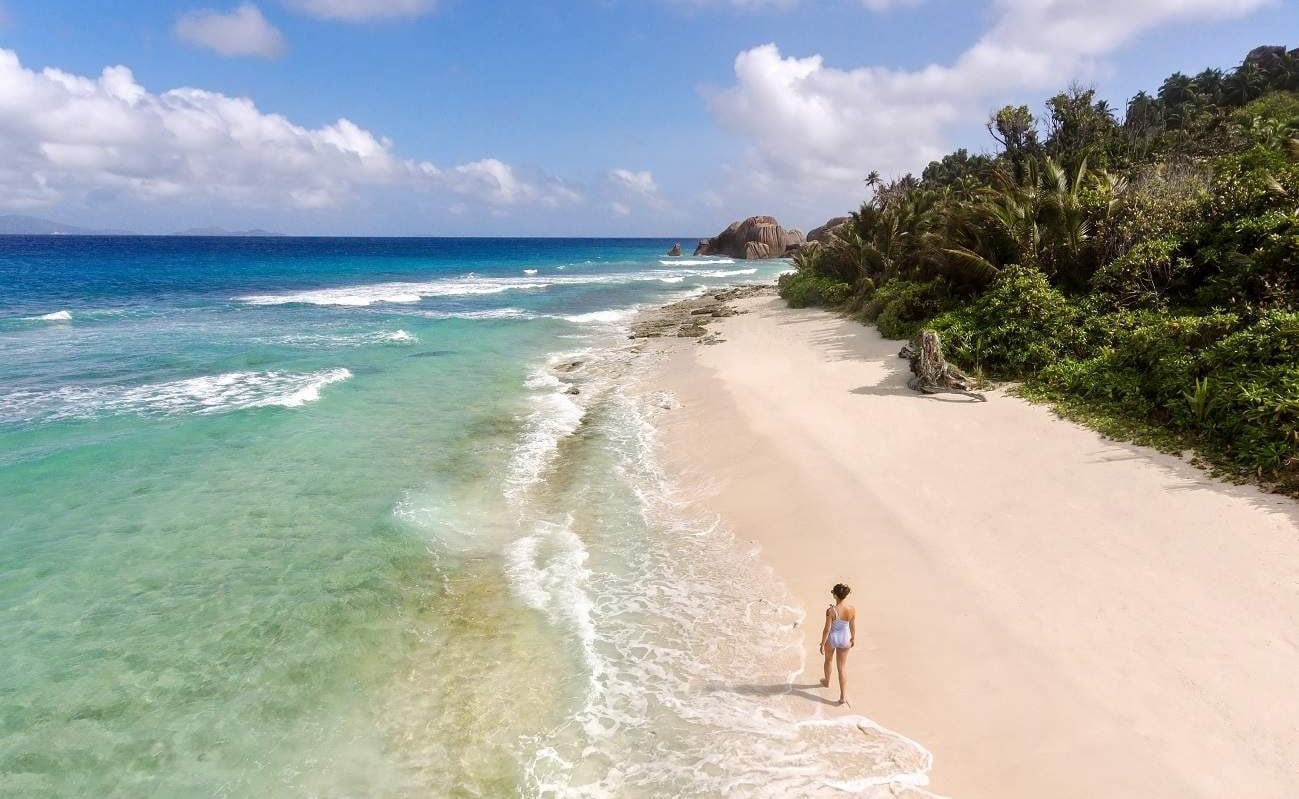 Grande Anse auf Félicité