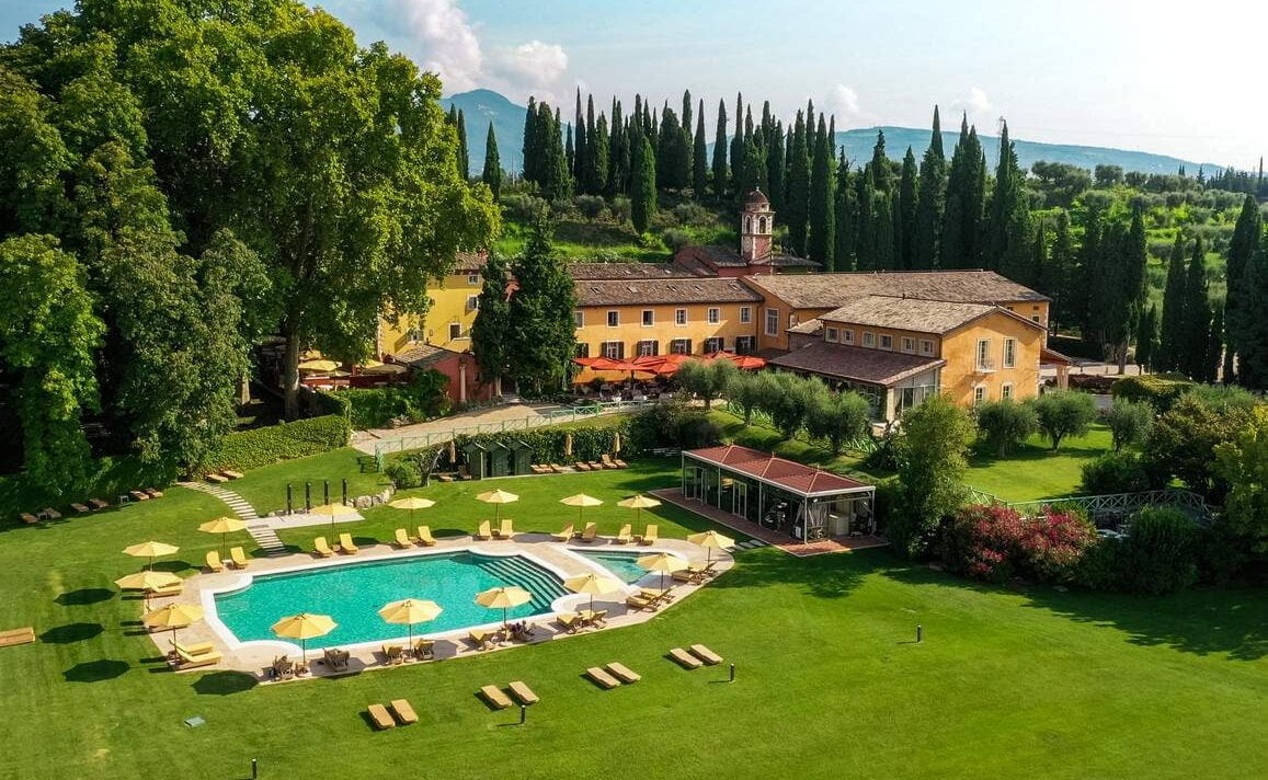 Der Pool der Villa Cordevigo
