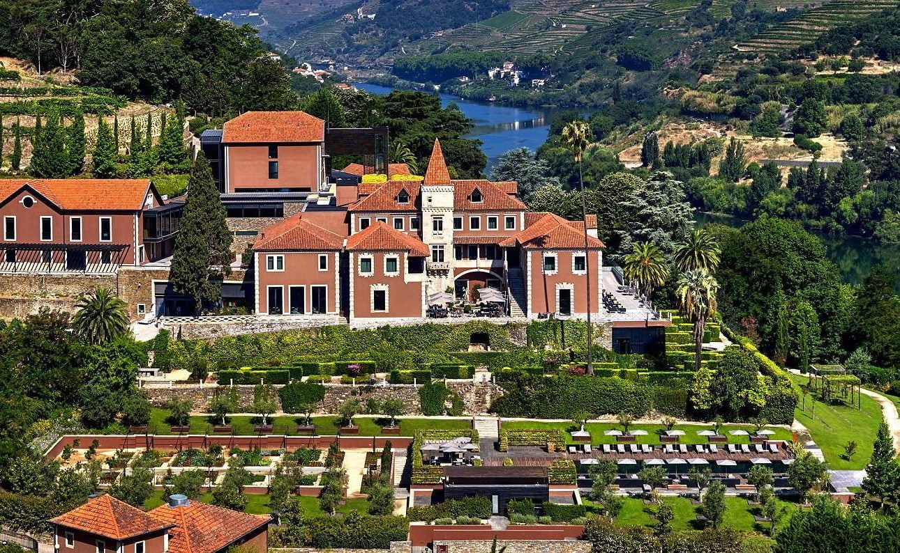 Gesamtansicht des Six Senses Douro Valley