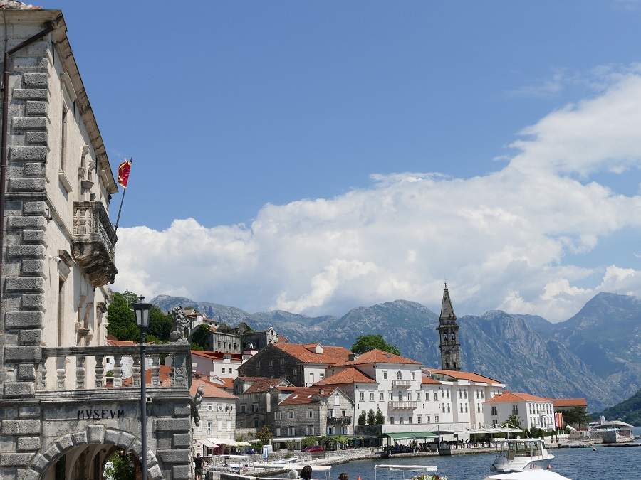 Renaissance und Barock Paläste in Perast